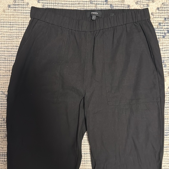 Theory Linen Jogger Pant - Picture 2 of 3